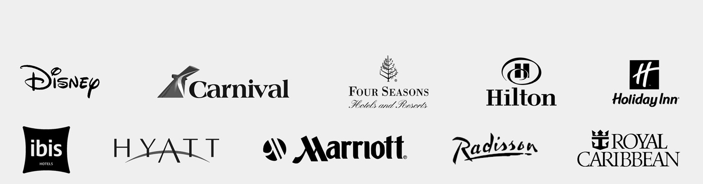 Hospitality customer logos